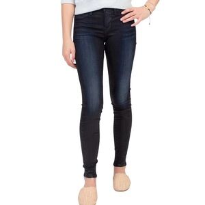 Lucky Brand Coated Legging Skinny Jeans Brooke Lawndale Blue Black Size 6 / 28